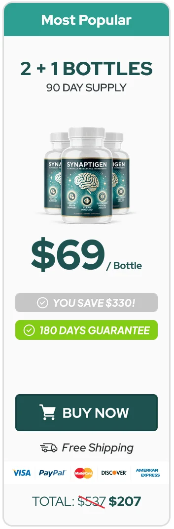 synaptigen 3 bottles price