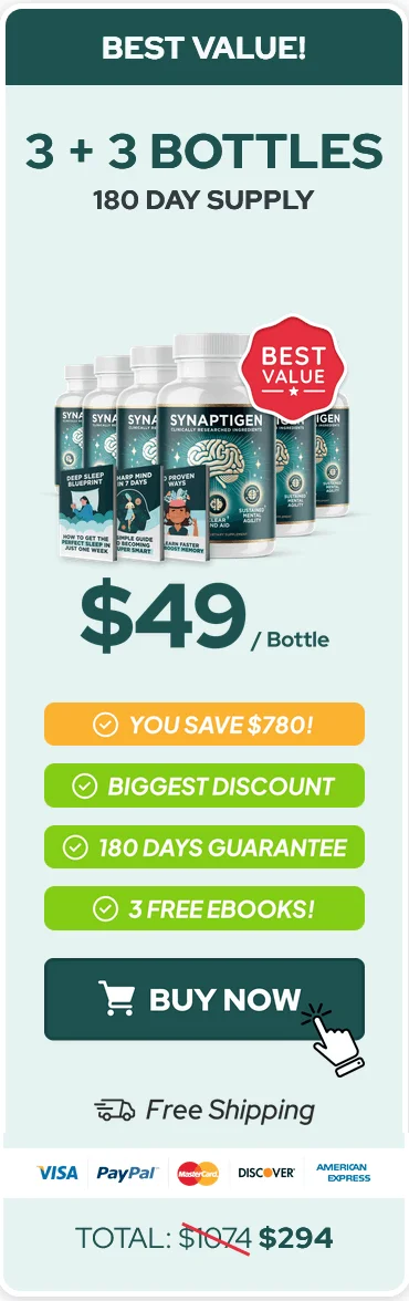 synaptigen 6 bottles price